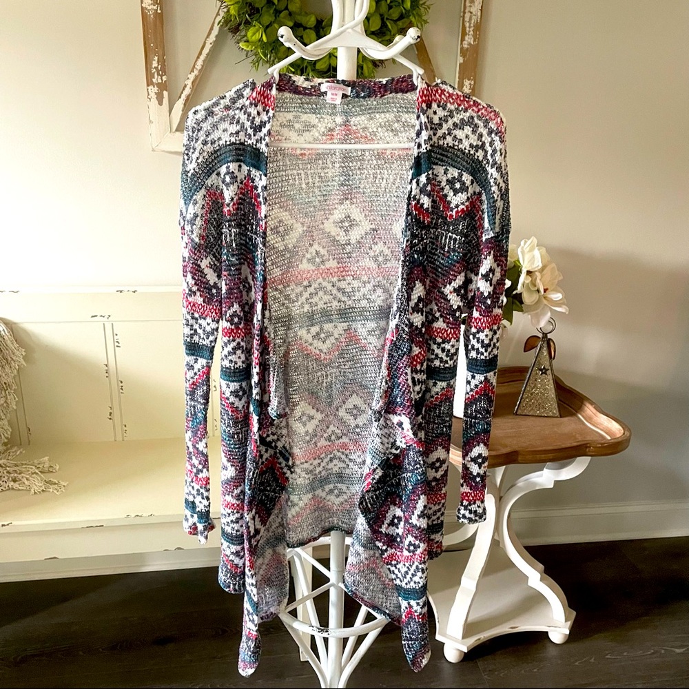 Tribal cardigan